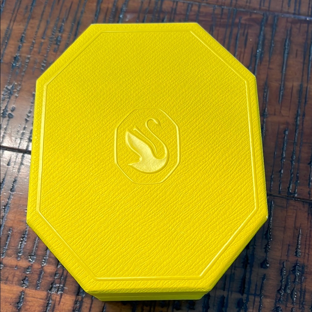 Swarovski Bright Yellow Octagonal Jewelry Box